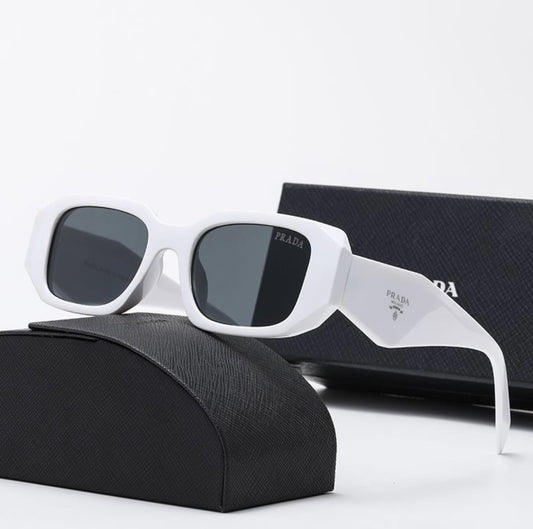 Prada PR 17WS Women’s Sunglasses (Sleek White)